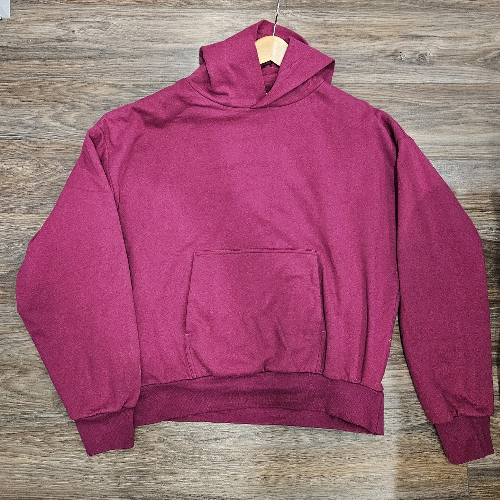 MNML Deep Red Men's Hoodie SIZE L